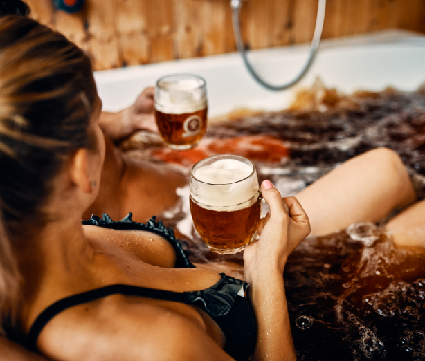 Zrelaksuj się w piwnym spa